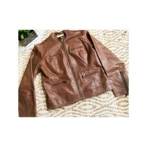 Womens Genuine leather jacket